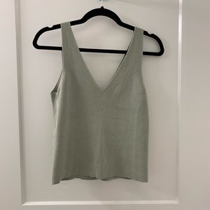 Mint green & Other Stories Knit Tank